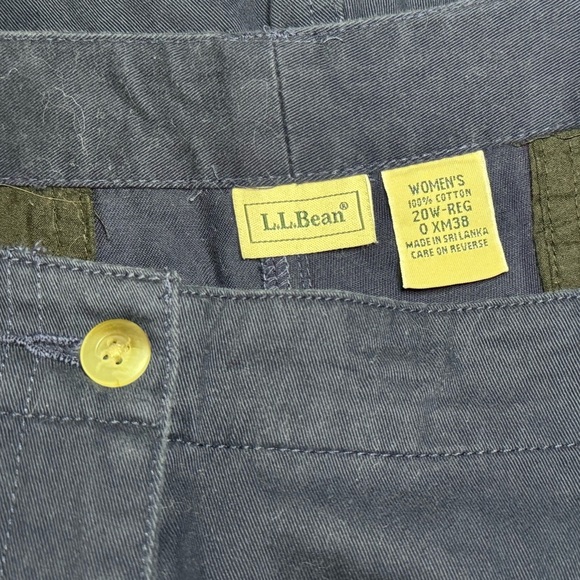 L.L. Bean Navy Women's Shorts - Picture 3 of 3